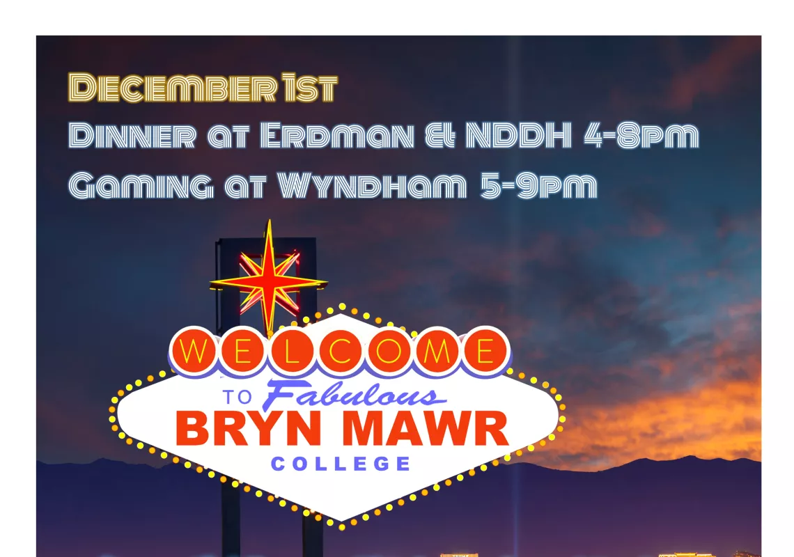 Poster for event