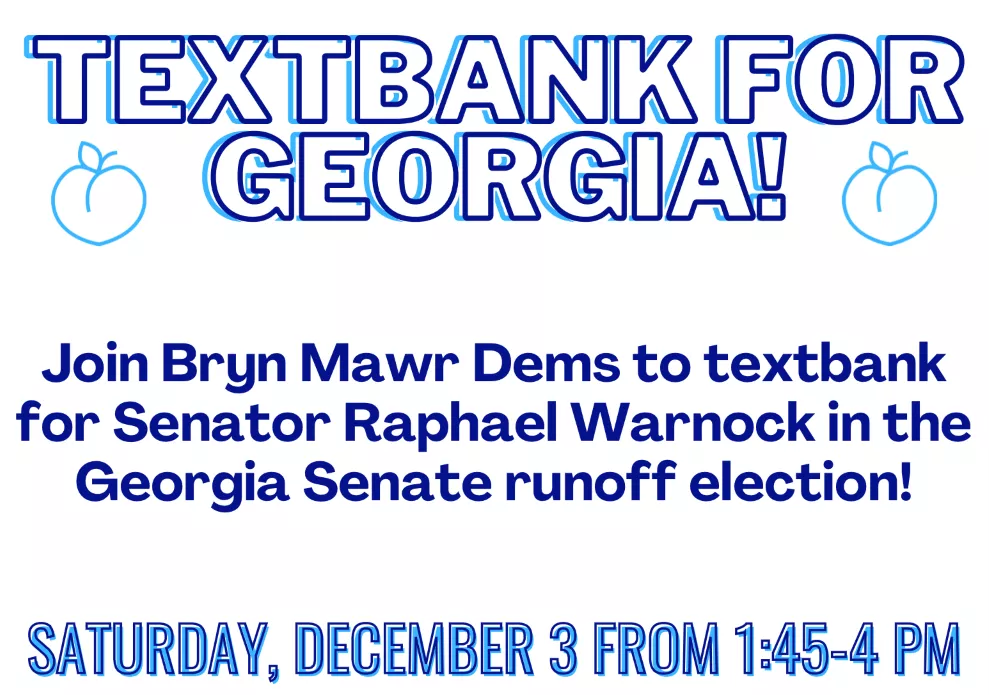 Textbank for Georgia BMC Dems event image