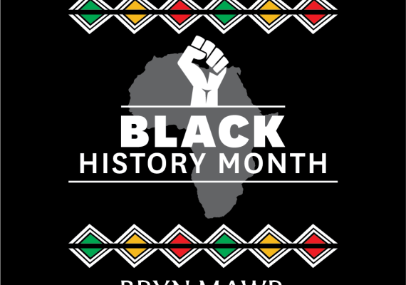 Black History Month at Bryn Mawr College Logo