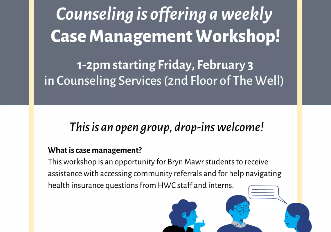 Case Management Group flyer Spring 2023