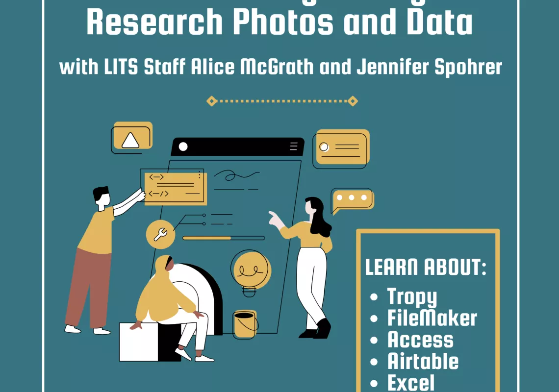 Tools for Organizing Research Photos and Data Workshop