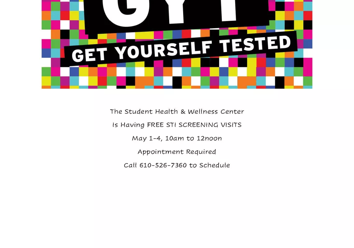 Get Yourself Tested Flyer