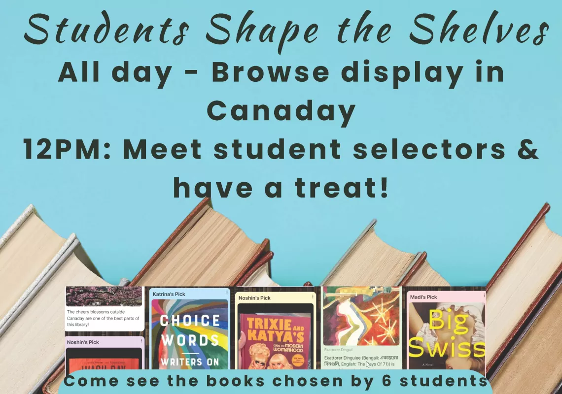 invitation to library reception April 21