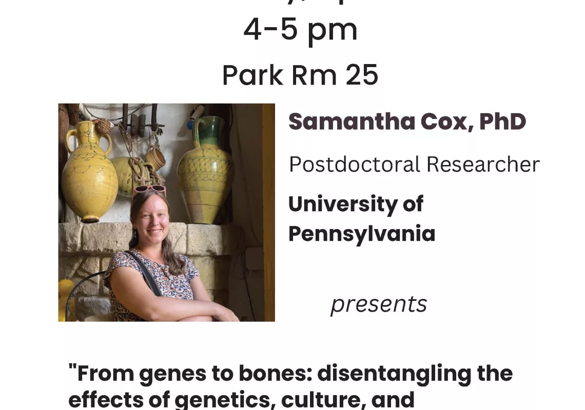 Biology Seminar Amanda Cox Poster