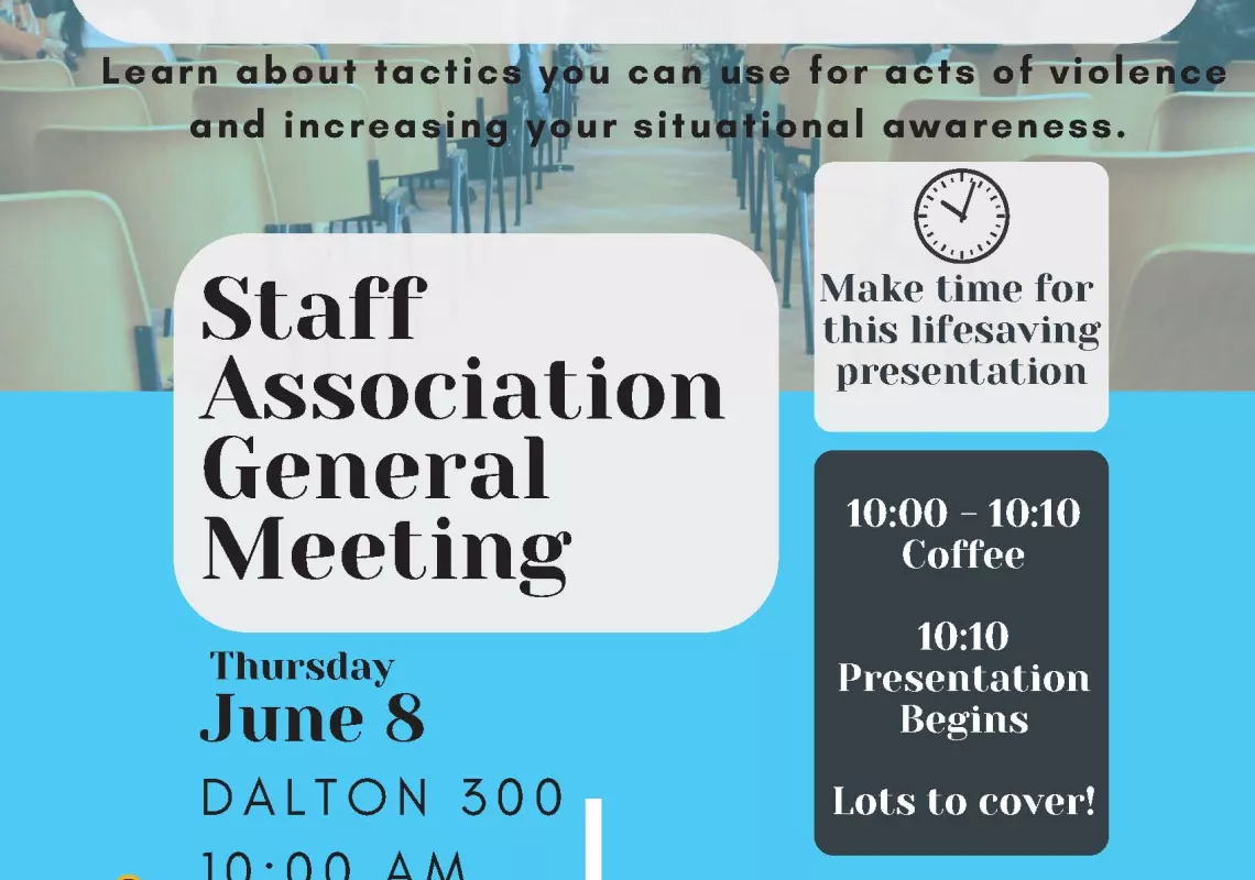 Staff Association General Meeting