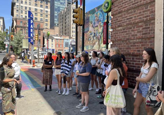 Tri-Co Philly Fall 2023 Orientation: 1838 Collective Tour