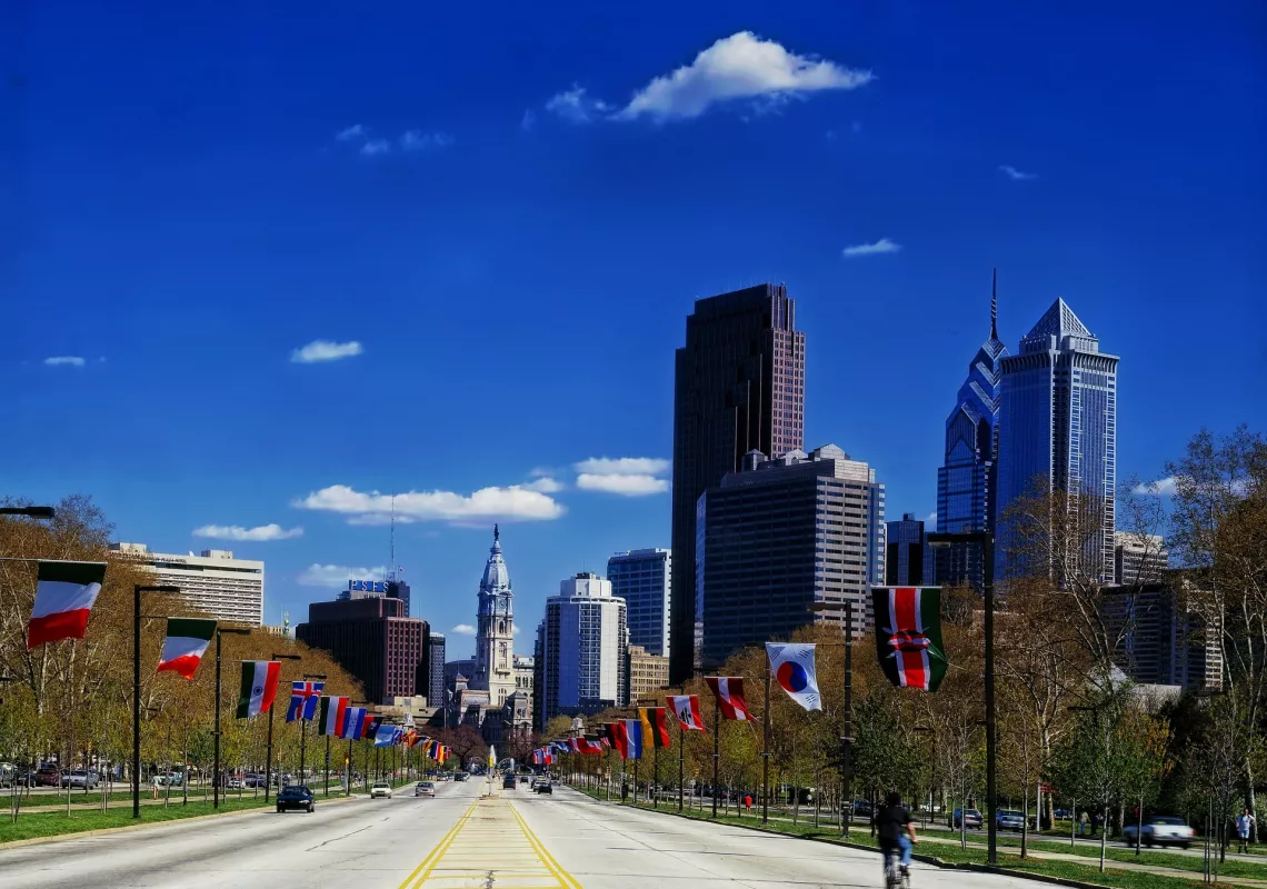 Philadelphia Benjamin Franklin Parkway