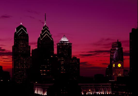 Philadelphia Skyline at Night