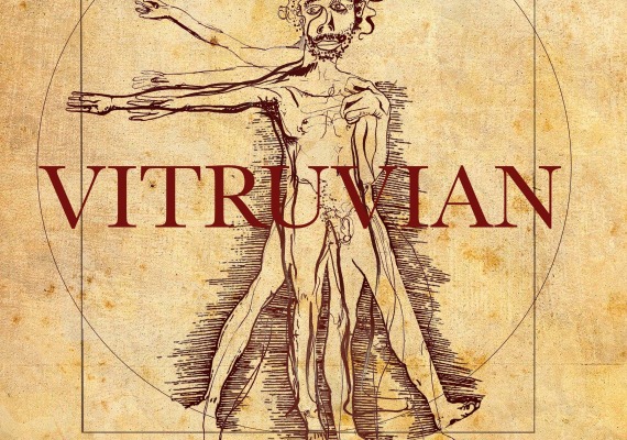 Drawn poster for the performance of Vitruvian