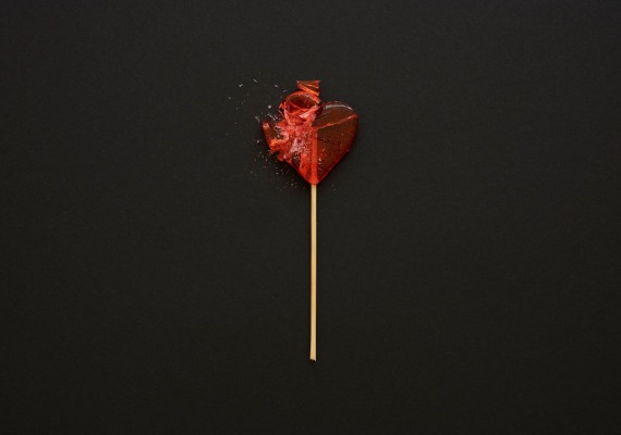 broken lollipop