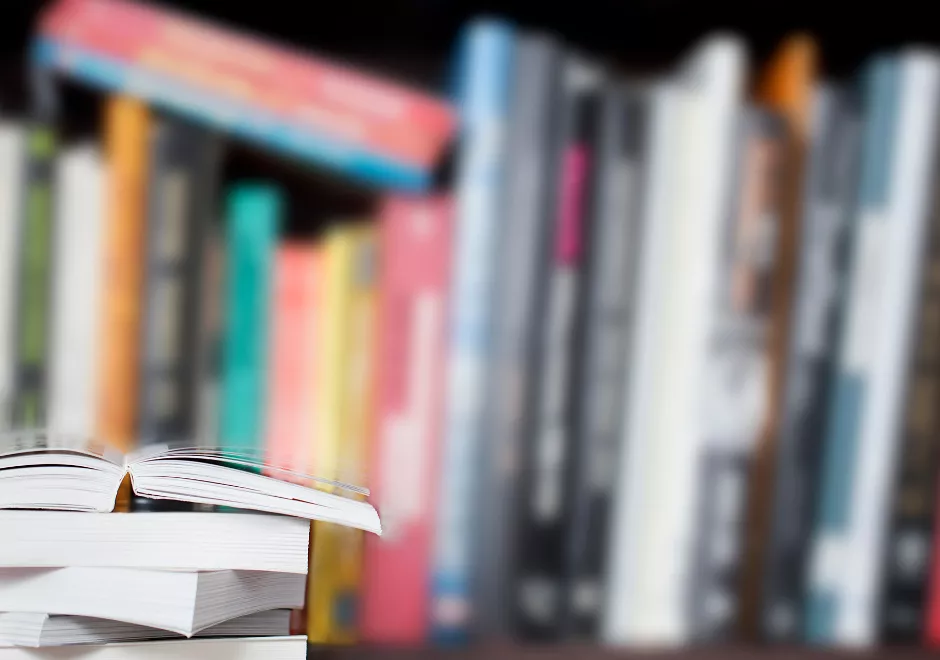 stack of books