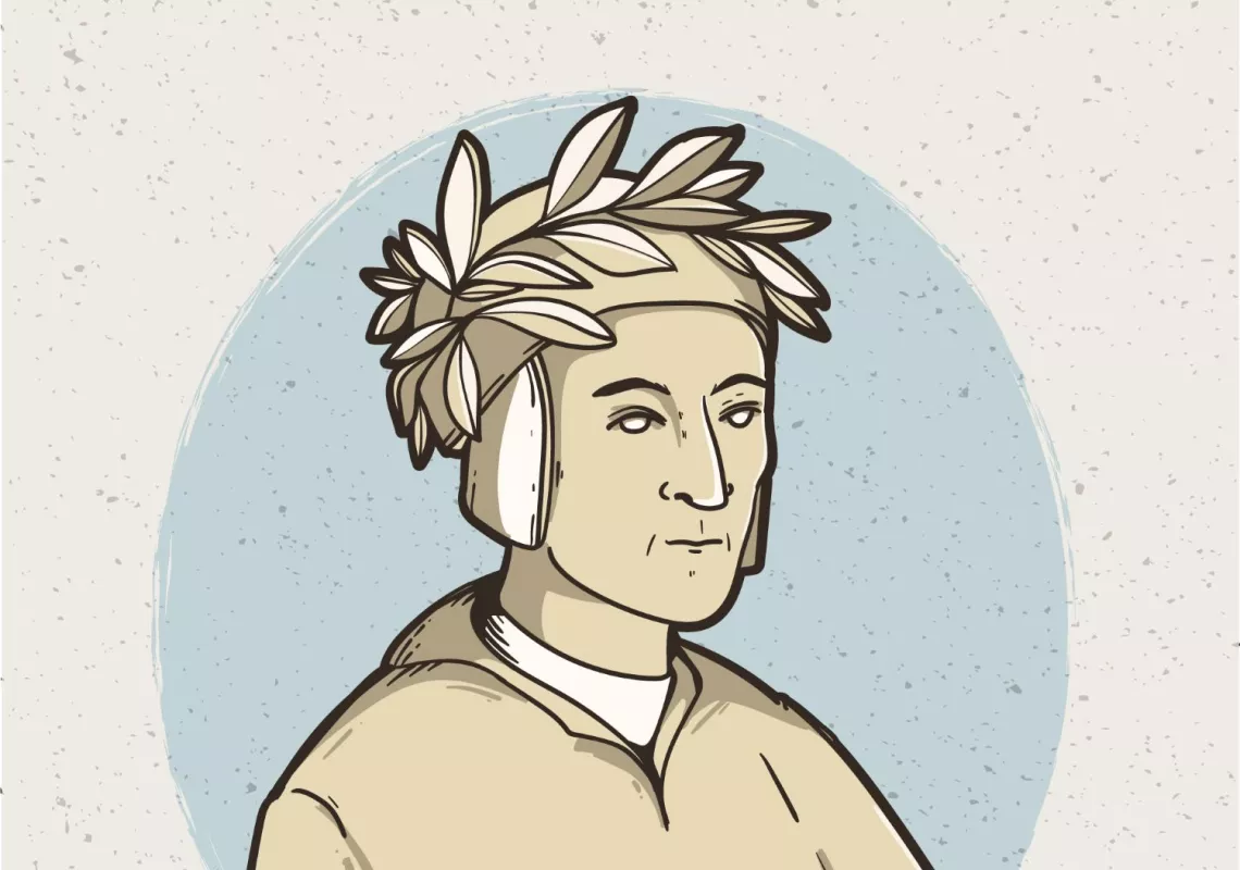 Giovanni Boccaccio stock