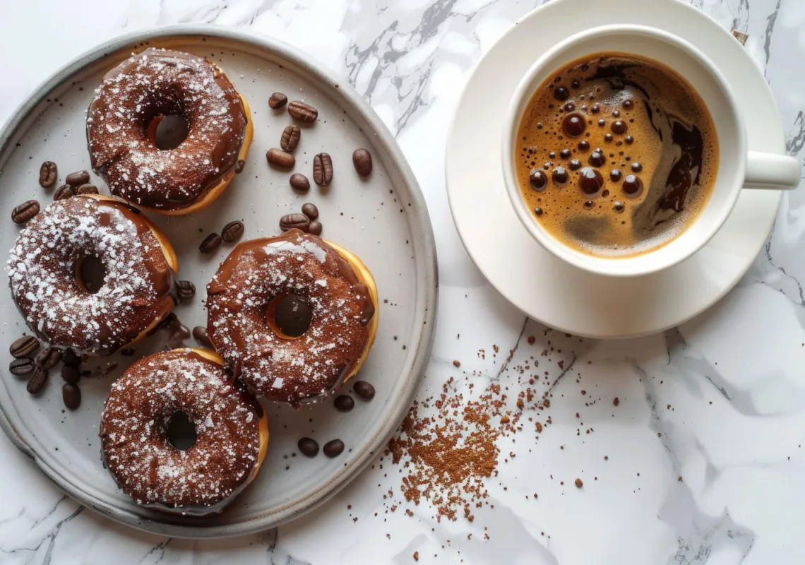 coffee hour stock