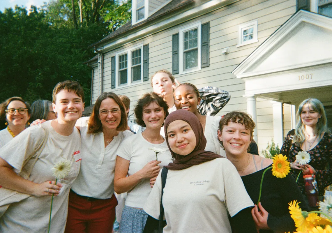 Chessie Monaco group photo with Wendy Cadge
