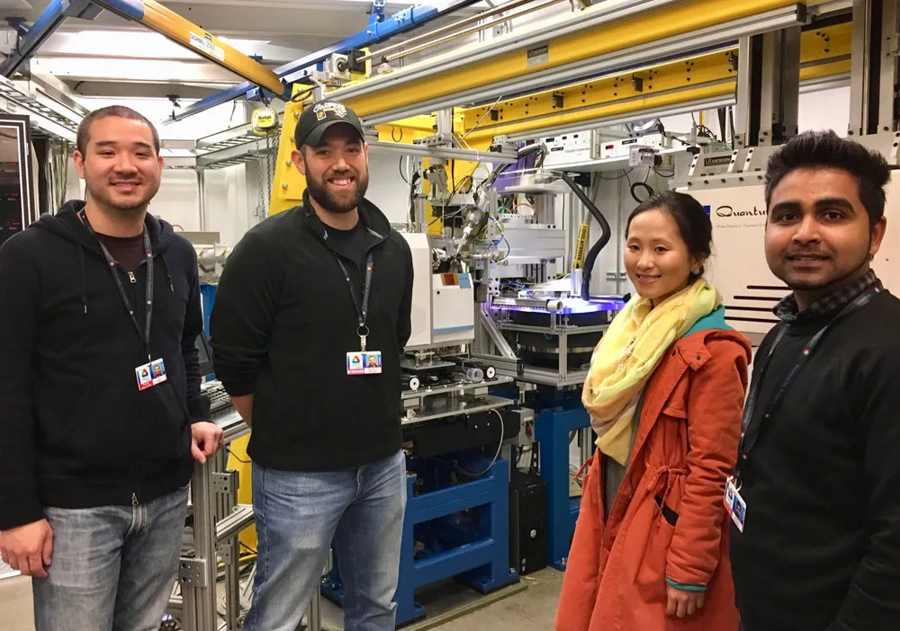 Chemists working in the Argonne National Laboratory