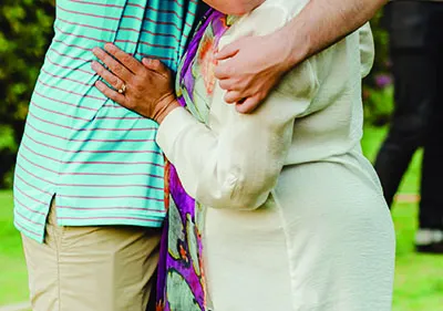 Son and mother
