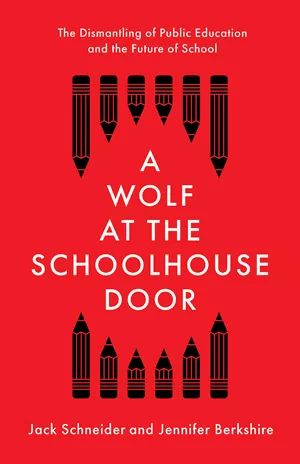 A Wolf at the Schoolhouse Door book cover