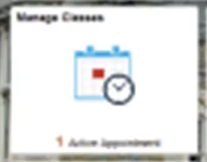 Manage Classes Button