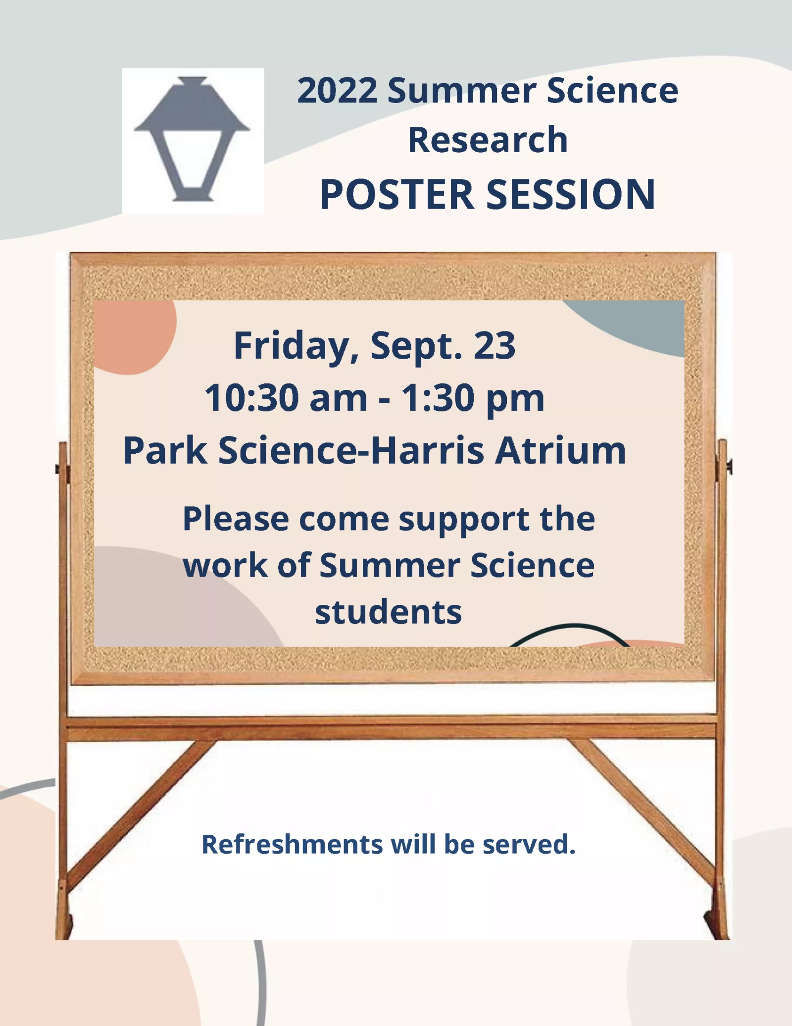 2022 Summer Science Research Symposium Poster
