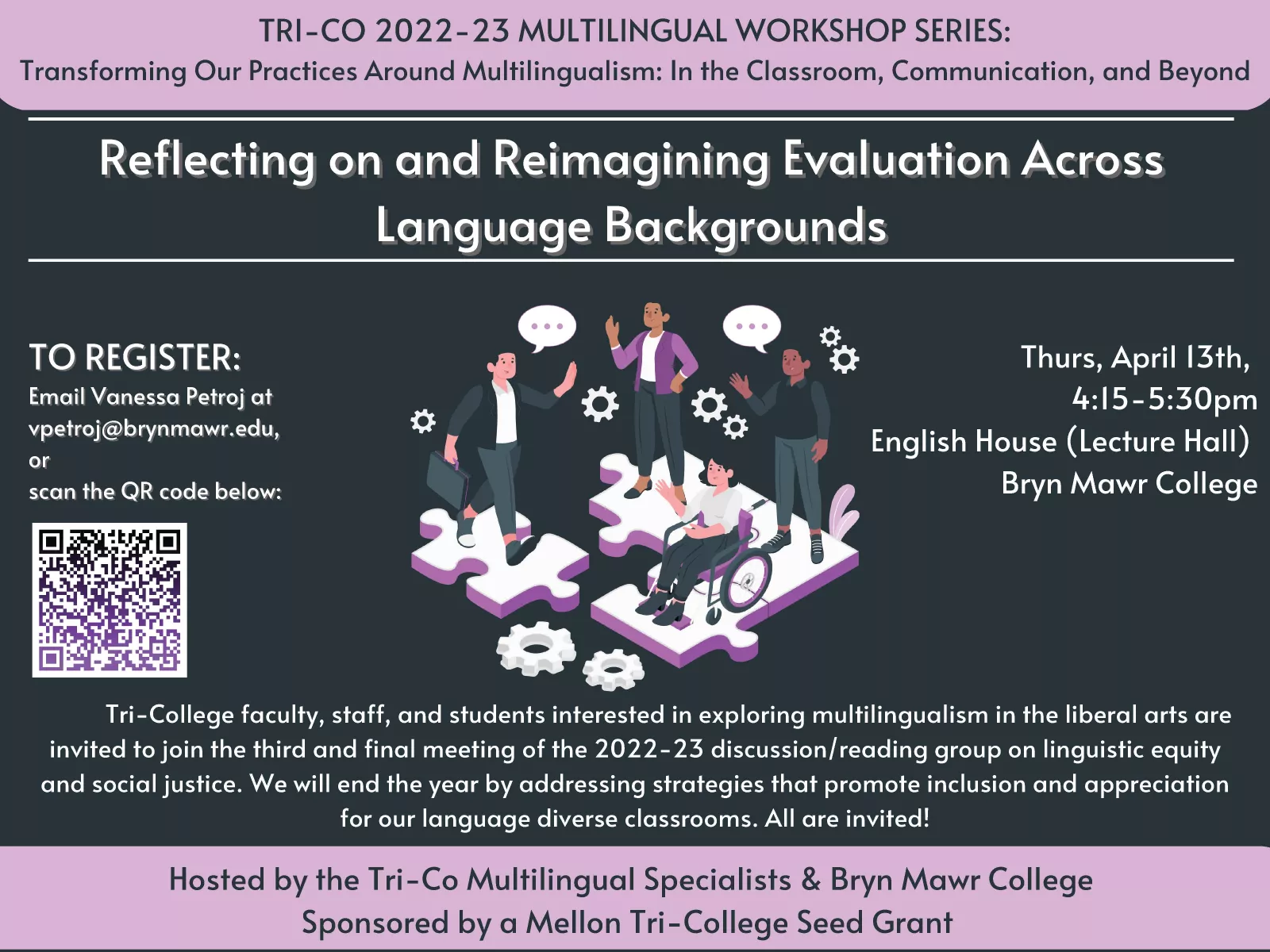 Tri-Co 2022-23 Multilingual Workshop Series