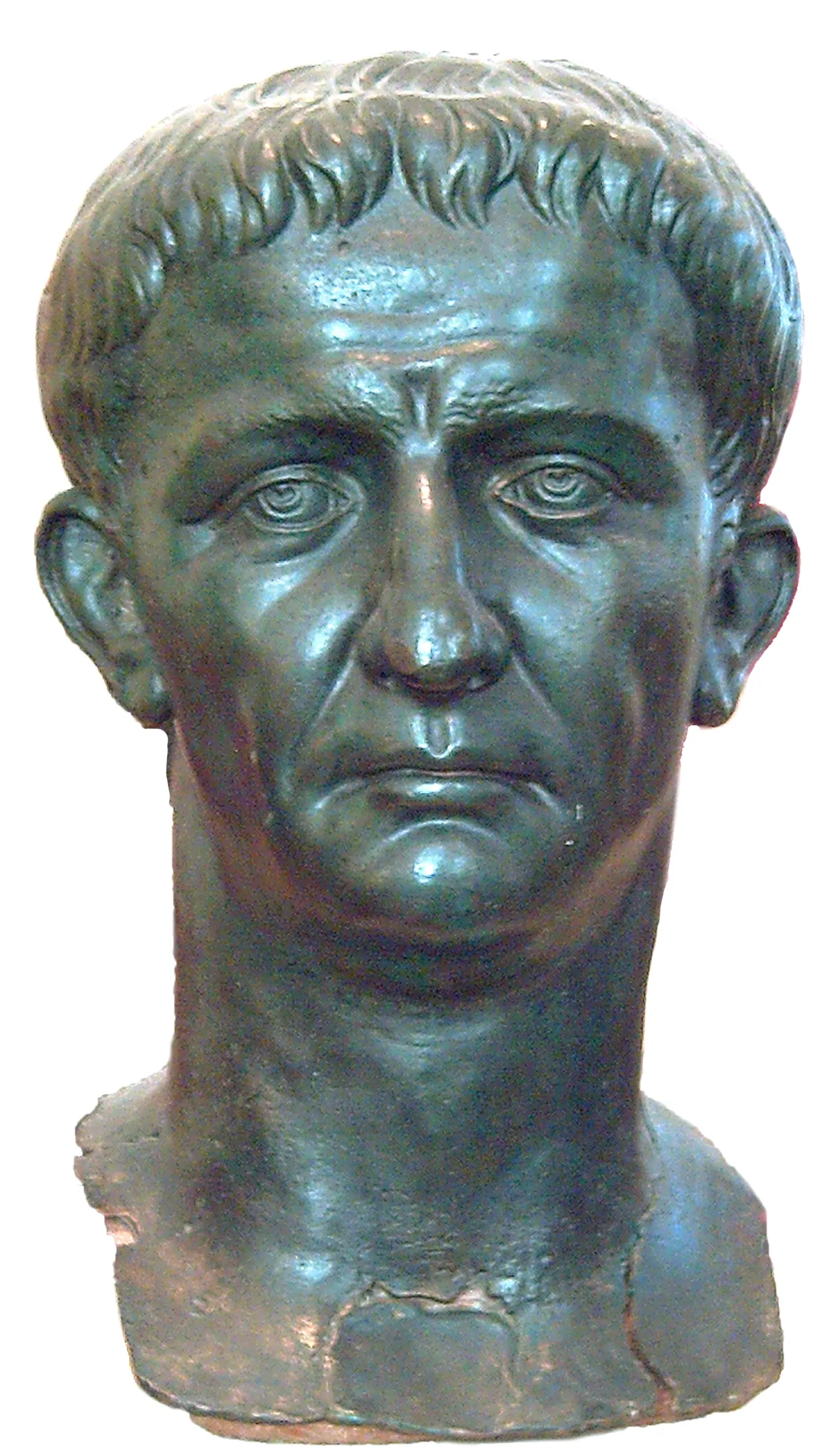 A bust of classical figure Koenig showcased in Classics Ph.D colloquia 