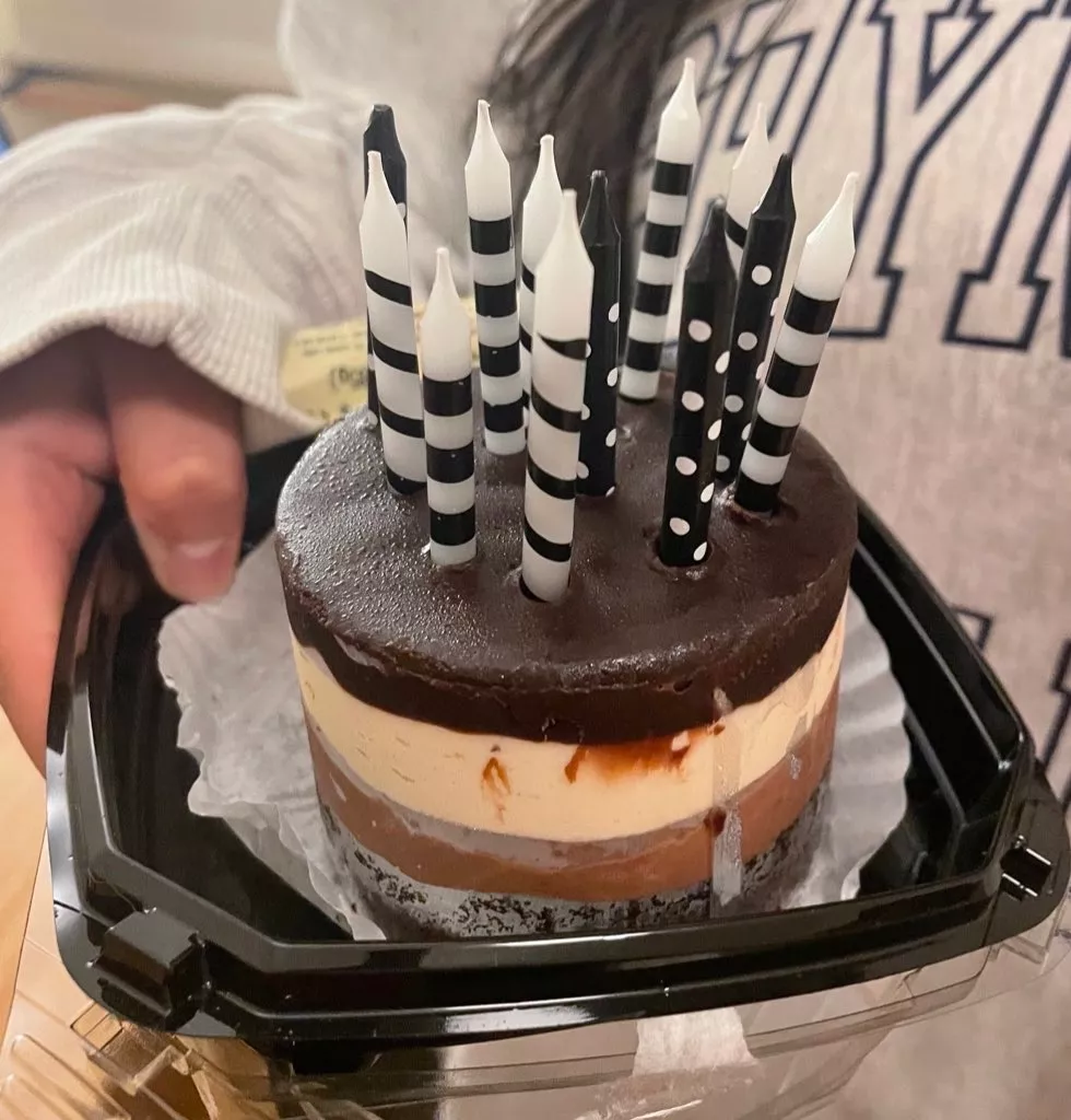 Anna's celebratory "You Took the LSAT" cake