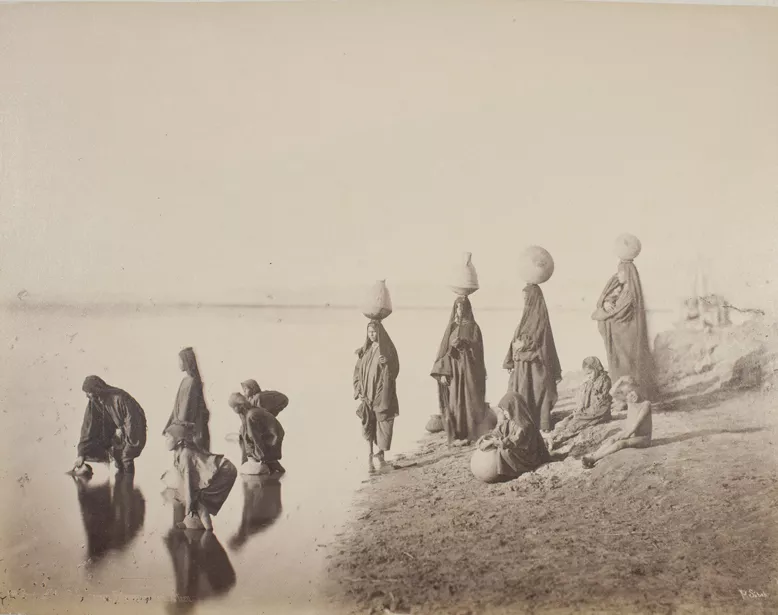 Pascal Sebah's Fellahin Carrying Water, 2010.30.625