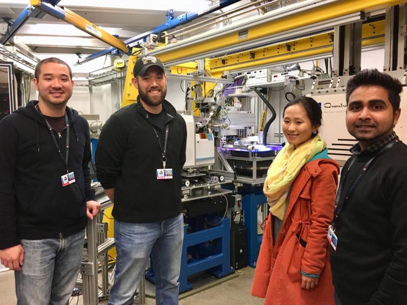 Chemists working in the Argonne National Laboratory