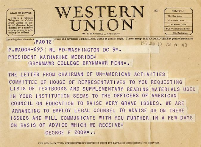 Western Union Telegram