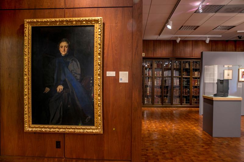 Rare Book Room and Portrait