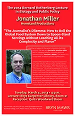 2014 Rothenberg Lecture Poster