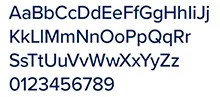 design - typography - proxmia nova medium